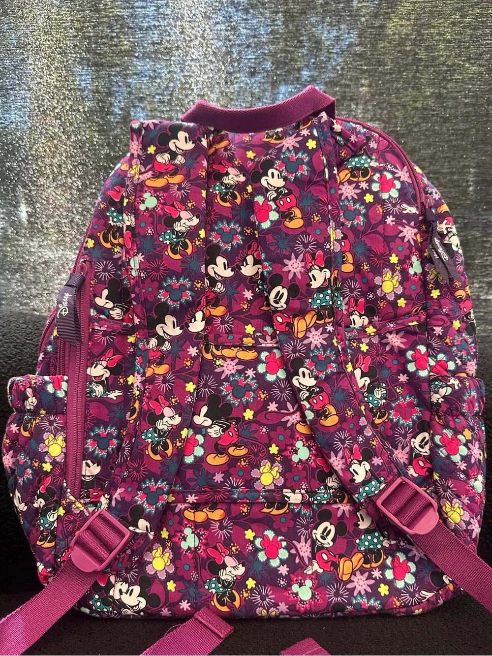 Vera Bradley x Disney “Mickey and Minnie’s Flirty Floral” backpack